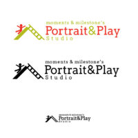Logo Concept 1 for Portrait and Play Studio