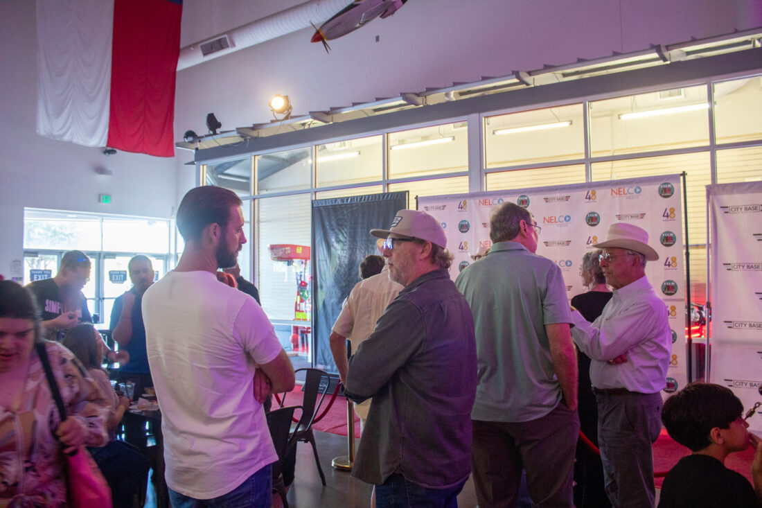 Shots of the crowd at San Antonio 48 hour film screening event