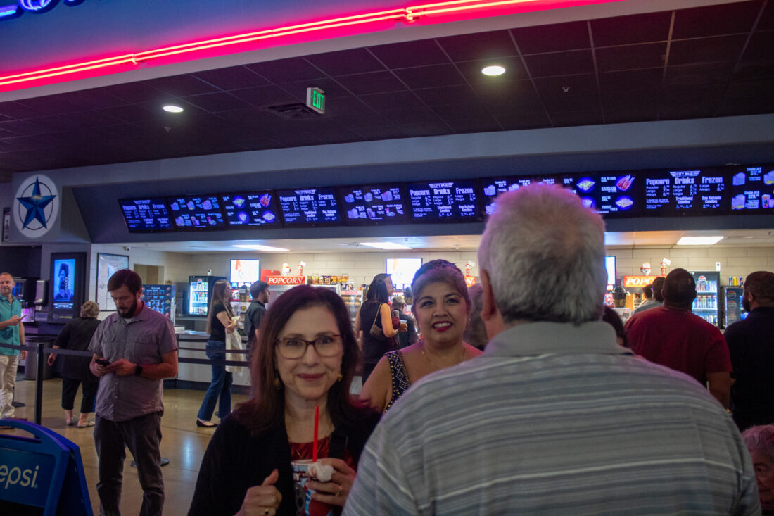 Shots of the crowd at San Antonio 48 hour film screening event