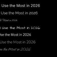 font display
